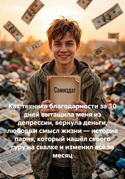 Скачать книгу Как техника благодарности за 30 дней вытащила меня из депрессии, вернула деньги, любовь и смысл жизни — история парня, который нашёл своего гуру на свалке и изменил всё за месяц