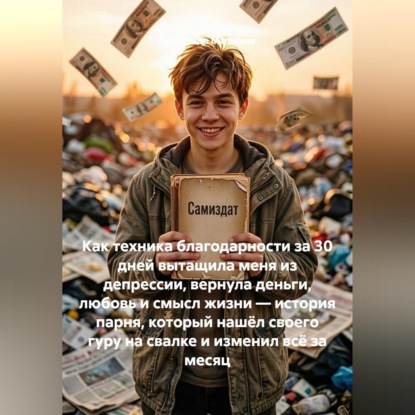Скачать книгу Как техника благодарности за 30 дней вытащила меня из депрессии, вернула деньги, любовь и смысл жизни — история парня, который нашёл своего гуру на свалке и изменил всё за месяц