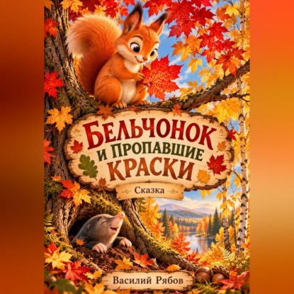 Скачать книгу Бельчонок и пропавшие краски