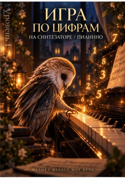Скачать книгу Игра по цифрам на синтезаторе/ пианино