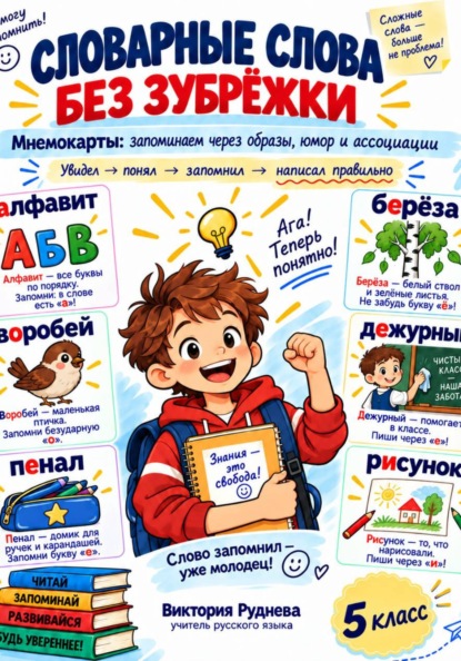 Словарные слова без зубрежки 5 класс
