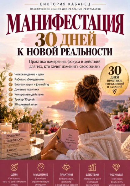 Скачать книгу Манифестация: 30 дней к новой реальности