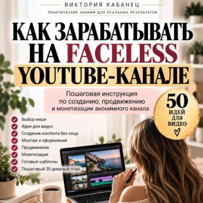 Скачать книгу Как зарабатывать на faceless YouTube-канале