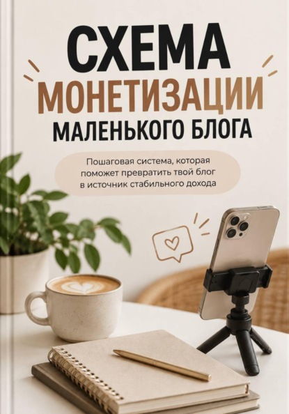 Скачать книгу Схема монетизации маленького блога