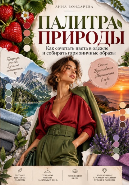 Скачать книгу Палитра природы. Как сочетать цвета в одежде и собирать гармоничные образы