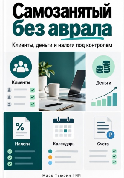 Скачать книгу Самозанятый без аврала: Клиенты, деньги и налоги под контролем
