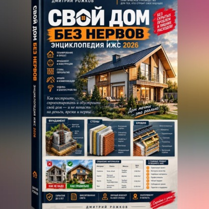 Скачать книгу Свой дом без нервов: Энциклопедия ИЖС 2026