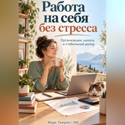 Скачать книгу Работа на себя без стресса: Организация, налоги и стабильный доход