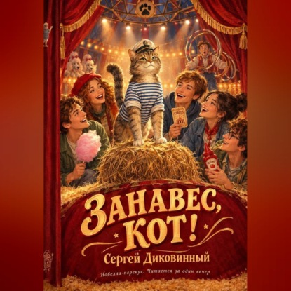 Скачать книгу Занавес, кот!