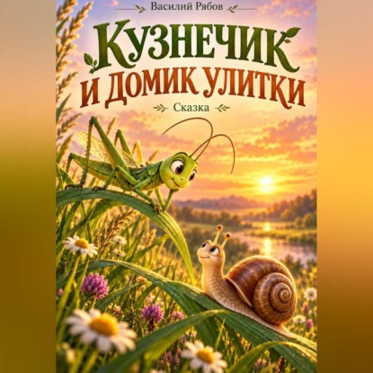 Скачать книгу Кузнечик и домик Улитки