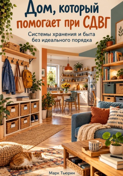 Скачать книгу Дом, который помогает при СДВГ: Системы хранения и быта без идеального порядка