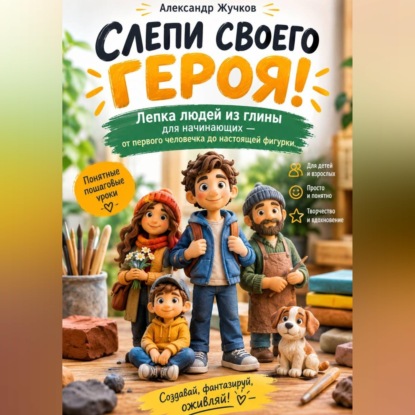 Скачать книгу Слепи своего героя! Лепка людей из глины для начинающих — от первого человечка до настоящей фигурки