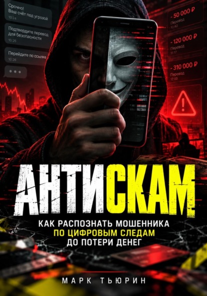 Скачать книгу Антискам: Как распознать мошенника по цифровым следам до потери денег