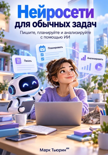 Скачать книгу Нейросети для обычных задач: Пишите, планируйте и анализируйте с помощью ИИ