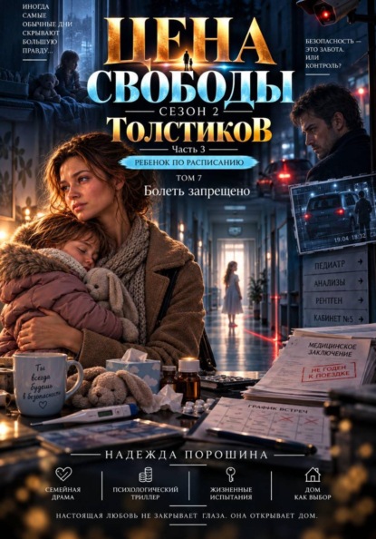 Скачать книгу ЦЕНА СВОБОДЫ. СЕЗОН 2. Толстиков. Часть 3. ребенок по расписанию. Том 7. Болеть запрещено