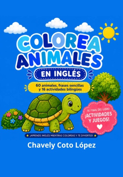 Скачать книгу Colorea animales en inglés