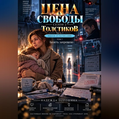 Скачать книгу Цена свободы. Сезон 2. Толстиков. Часть 3. Ребенок по расписанию. Том 7. Болеть запрещено