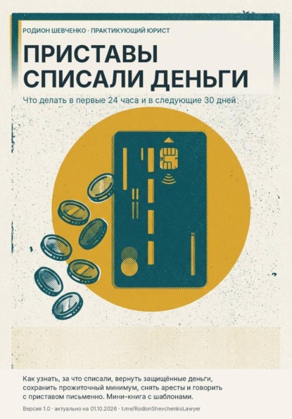 Скачать книгу Приставы списали деньги. Что делать в первые 24 часа и в следующие 30 дней.