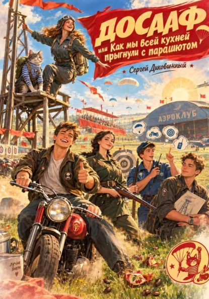 Скачать книгу ДОСААФ, или Как мы всей кухней прыгнули с парашютом