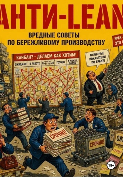 Скачать книгу Анти-Lean. Вредные советы по бережливому производству (Как превратить завод в филиал ада за 5 простых шагов)