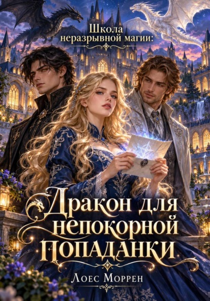 Скачать книгу Школа неразрывной магии: Дракон для непокорной попаданки.