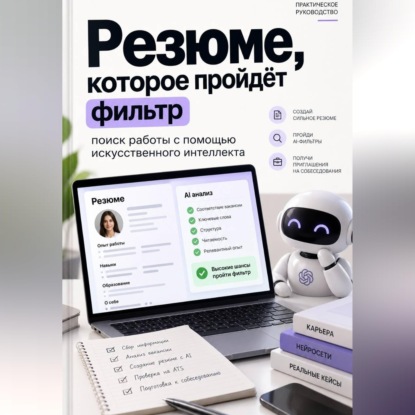 Скачать книгу Резюме, которое пройдёт фильтр: поиск работы с помощью искусственного интеллекта