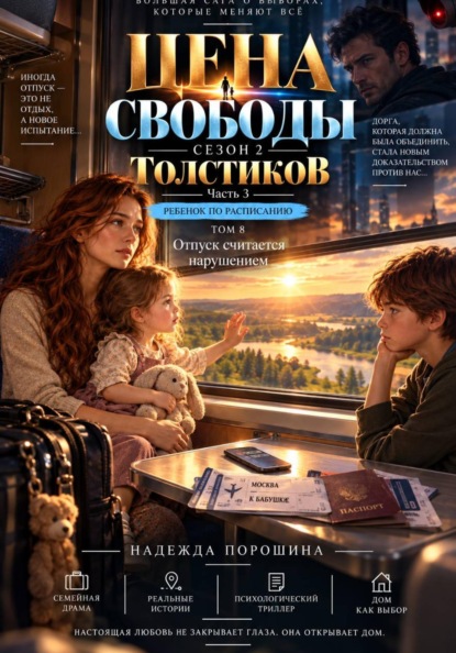 ЦЕНА СВОБОДЫ. СЕЗОН 2. Толстиков. Часть 3. Ребенок по расписанию. Том 8. Отпуск считается нарушением