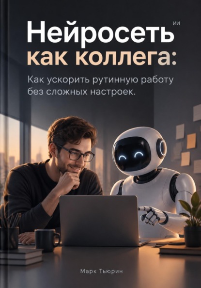 Скачать книгу Нейросеть как коллега: Как ускорить рутинную работу без сложных настроек