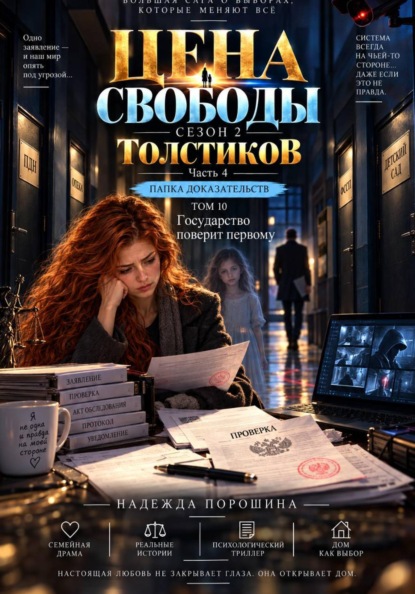 Скачать книгу ЦЕНА СВОБОДЫ. СЕЗОН 2. Толстиков. Часть 4. Папка доказательств. Том 10. Государство поверит первому