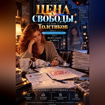 Скачать книгу ЦЕНА СВОБОДЫ. СЕЗОН 2. Толстиков. Часть 3. Ребенок по расписанию. Том 9. Десять тысяч за заботу