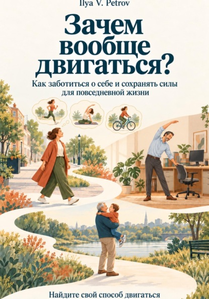 Зачем вообще двигаться? Как заботиться о себе и сохранять силы для повседневной жизни Найдите свой способ двигаться
