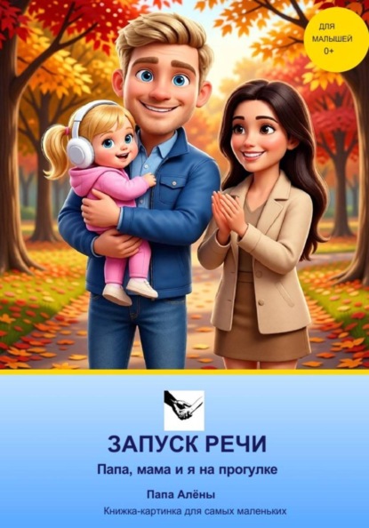 Скачать книгу Запуск речи. Папа, мама и я на прогулке.