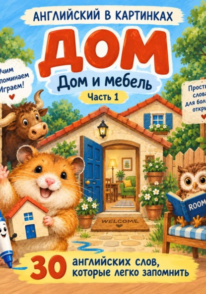 Скачать книгу Английский в картинках. Дом и мебель