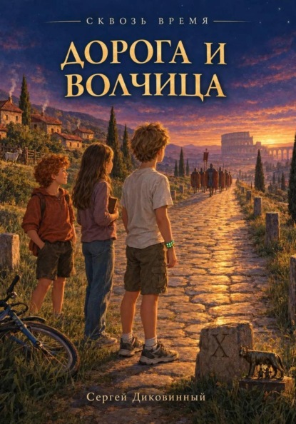 Скачать книгу Сквозь время. Дорога и волчица. Древний Рим