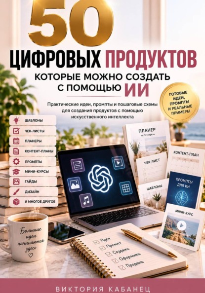 Скачать книгу 50 цифровых продуктов, которые можно создать с помощью ИИ