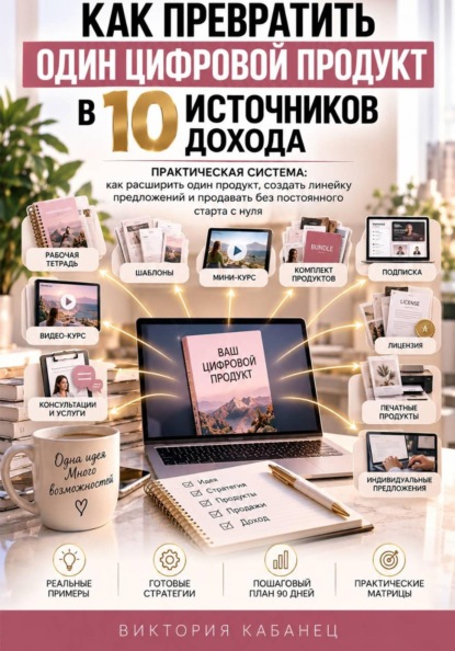 Скачать книгу Как превратить один цифровой продукт в 10 источников дохода