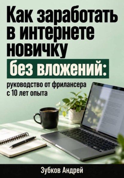 Скачать книгу Как заработать в интернете новичку без вложений: руководство от фрилансера с 10 лет опыта