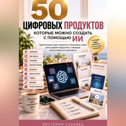 Скачать книгу 50 цифровых продуктов, которые можно создать с помощью ИИ