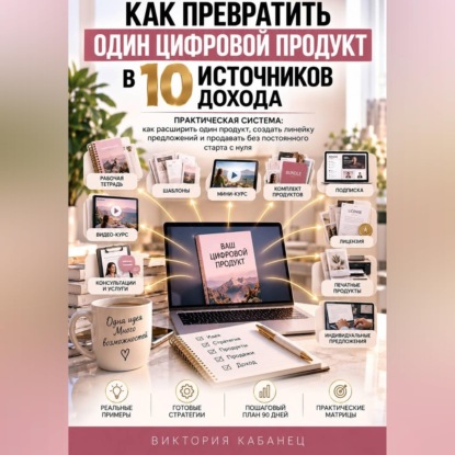 Скачать книгу Как превратить один цифровой продукт в 10 источников дохода