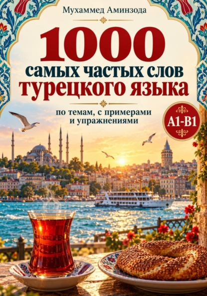 Скачать книгу 1000 самых частых слов турецкого языка: по темам, с примерами и упражнениями