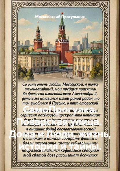 Скачать книгу СамоПрогулка. Поварская улица.  Дома и Люди, жизнь, история и тайны.