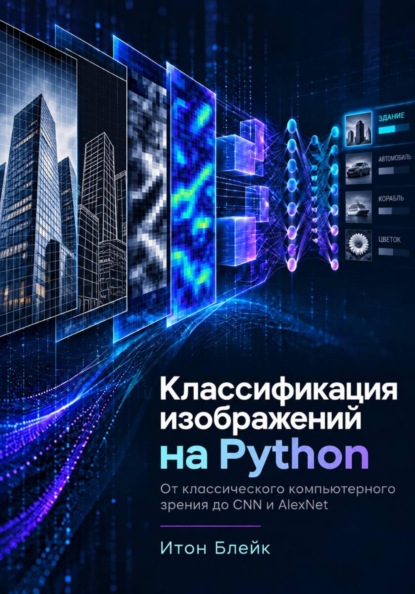 Скачать книгу Классификация изображений на Python. От классического компьютерного зрения до CNN и AlexNet