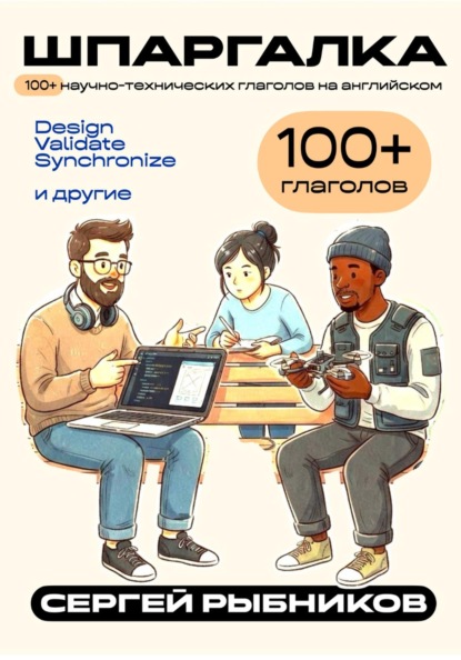Скачать книгу 100+ научно-технических глаголов на английском. Шпаргалка