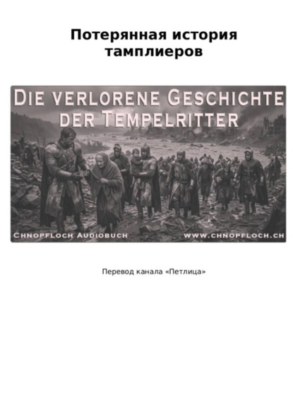 Скачать книгу Потерянная история тамплиеров