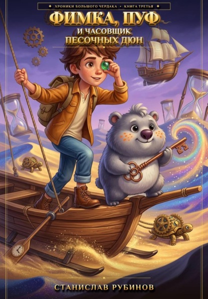 Скачать книгу Фимка, Пуф и Часовщик Песочных Дюн (Книга Третья)