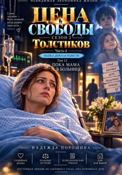 Скачать книгу ЦЕНА СВОБОДЫ. СЕЗОН 2. Толстиков. Часть 4. Папка доказательств. Том 12. Пока мама в больнице