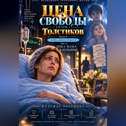 Скачать книгу ЦЕНА СВОБОДЫ. СЕЗОН 2. Толстиков. Часть 4. Папка доказательств. Том 12. Пока мама в больнице