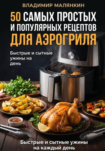 Скачать книгу 50 самых простых и популярных рецептов для аэрогриля