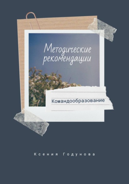 Скачать книгу Методические рекомендации "Командообразование"