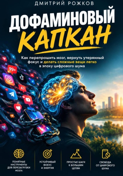 Скачать книгу ДОФАМИНОВЫЙ КАПКАН Как перепрошить мозг, вернуть утерянный фокус и делать сложные вещи легко в эпоху цифрового шума